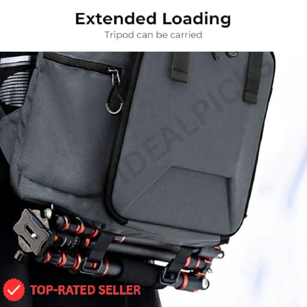 Hard Shell Camera Backpack Large Capacity Photogr… - image 7